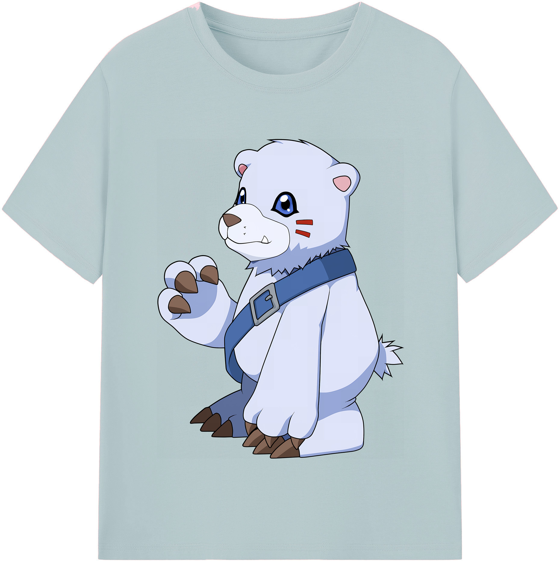 （画像用） Digimon デジタルモンスター/デジモン 綿100％半袖Tシャツ（フロントプリント）